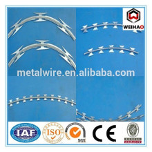 Stainless Steel Wire Material and Galvanized Surface Treatment razor barbed wire